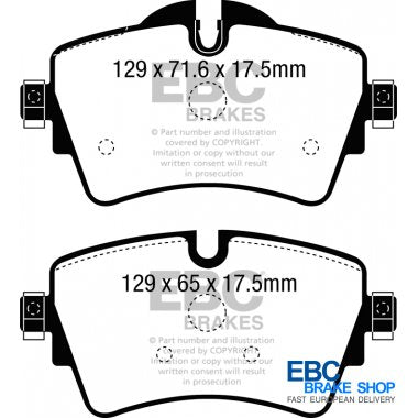 EBC Yellowstuff Brake Pads DP42227R