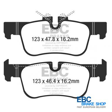 EBC Yellowstuff Brake Pads DP42235R