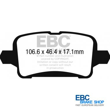 EBC Yellowstuff Brake Pads DP42268R