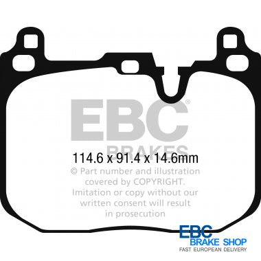 EBC Yellowstuff Brake Pads DP42271R