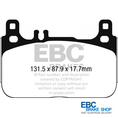 EBC Yellowstuff Brake Pads DP42284R