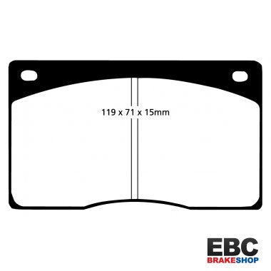 EBC Yellowstuff Brake Pads DP4262R