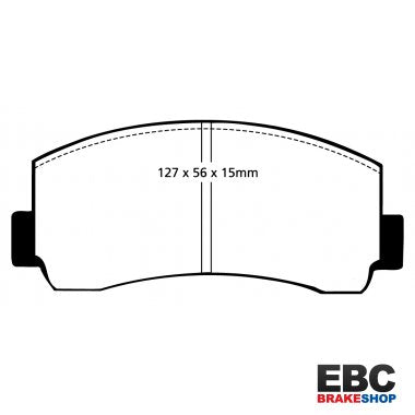 EBC Yellowstuff Brake Pads DP4289R