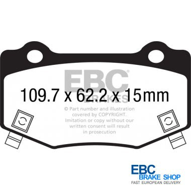 EBC Yellowstuff Brake Pads DP43023R