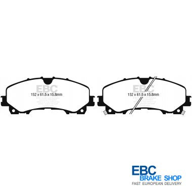 EBC Yellowstuff Brake Pads DP43036R