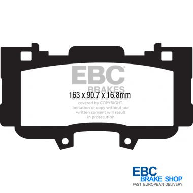EBC Yellowstuff Brake Pads DP43042R