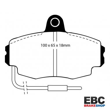 EBC Yellowstuff Brake Pads DP4426R