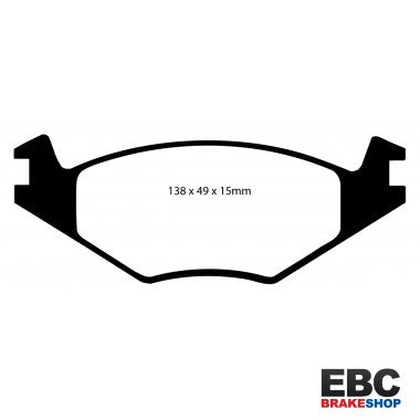 EBC Yellowstuff Brake Pads DP4517R