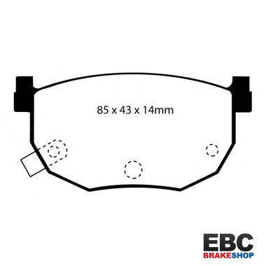 EBC Yellowstuff Brake Pads DP4528R