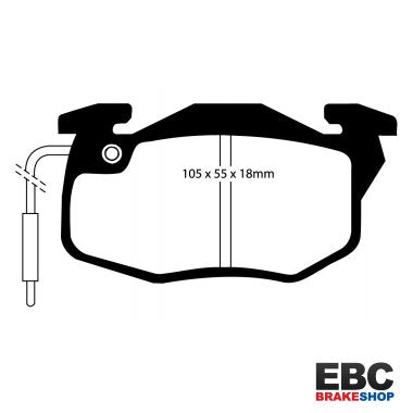 EBC Yellowstuff Brake Pads DP4545R