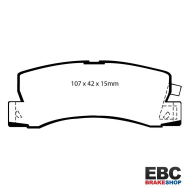 EBC Yellowstuff Brake Pads DP4628R