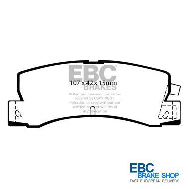 EBC Yellowstuff Brake Pads DP4629R