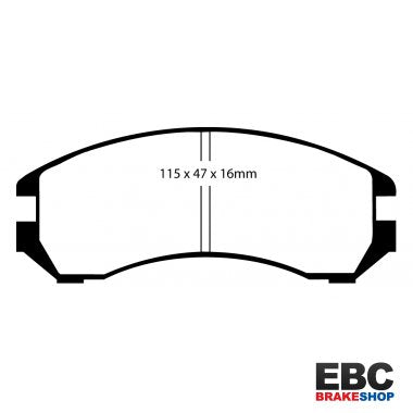 EBC Yellowstuff Brake Pads DP4665R