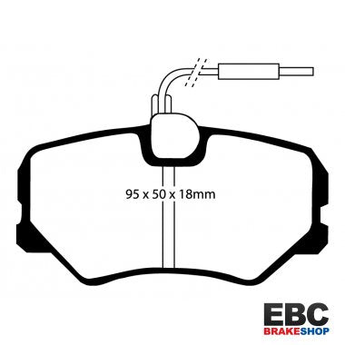 EBC Yellowstuff Brake Pads DP4687R