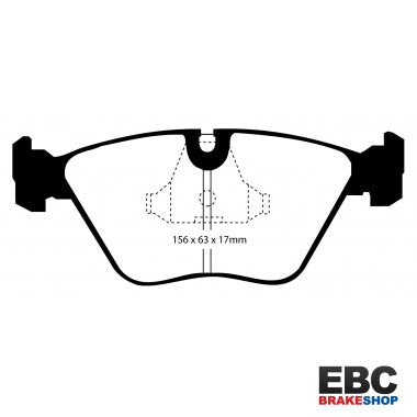 EBC Yellowstuff Brake Pads DP4689/2R