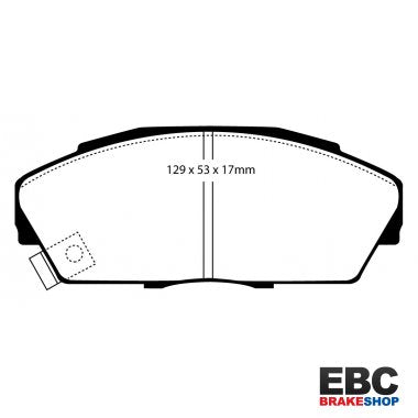 EBC Yellowstuff Brake Pads DP4719/2R