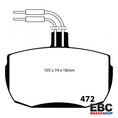 EBC Ultimax Brake Pads DP472