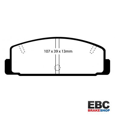 EBC Yellowstuff Brake Pads DP4729R