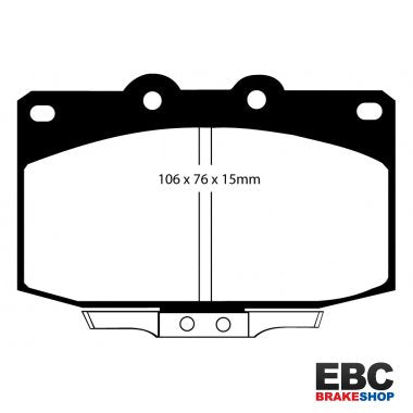 EBC Yellowstuff Brake Pads DP4763R