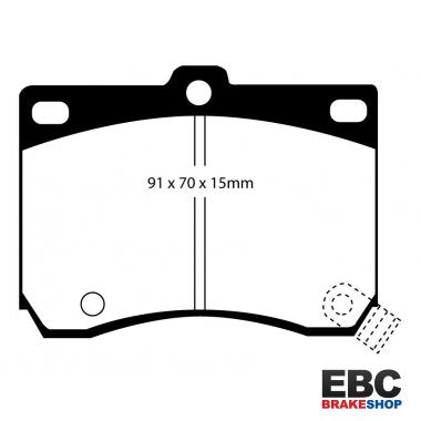 EBC Yellowstuff Brake Pads DP4824R