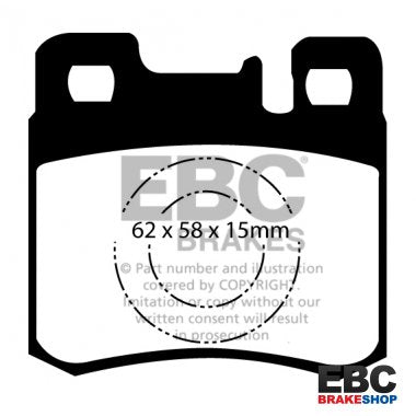 EBC Yellowstuff Brake Pads DP4846R