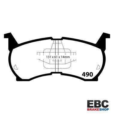 EBC Ultimax Brake Pads DP490