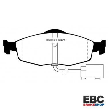 EBC Yellowstuff Brake Pads DP4955R