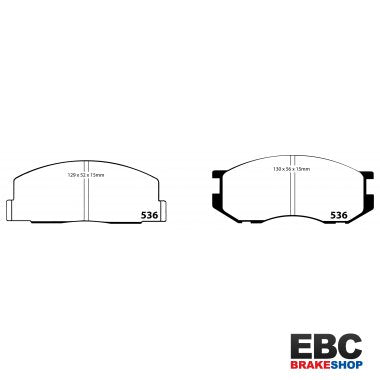 EBC Ultimax Brake Pads DP536