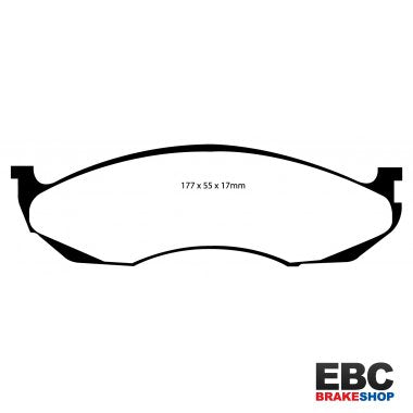 EBC Extra-Duty Greenstuff-6000 Brake Pads DP61022