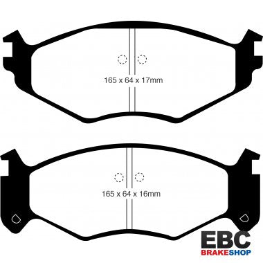 EBC Extra-Duty Greenstuff-6000 Brake Pads DP61250