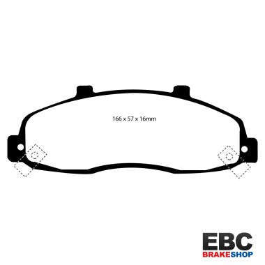 EBC Extra-Duty Greenstuff-6000 Brake Pads DP61259