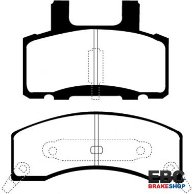 EBC Extra-Duty Greenstuff-6000 Brake Pads DP61274