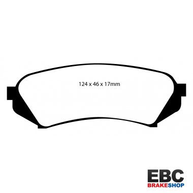 EBC Extra-Duty Greenstuff-6000 Brake Pads DP61282