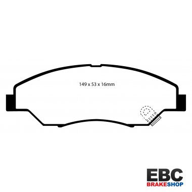 EBC Extra-Duty Greenstuff-6000 Brake Pads DP61404