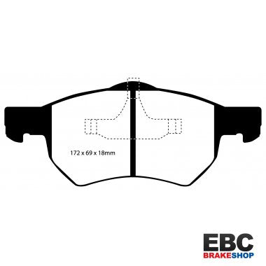 EBC Extra-Duty Greenstuff-6000 Brake Pads DP61427