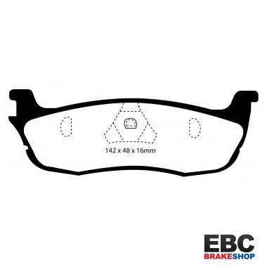 EBC Extra-Duty Greenstuff-6000 Brake Pads DP61601