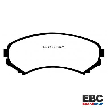 EBC Extra-Duty Greenstuff-6000 Brake Pads DP61619