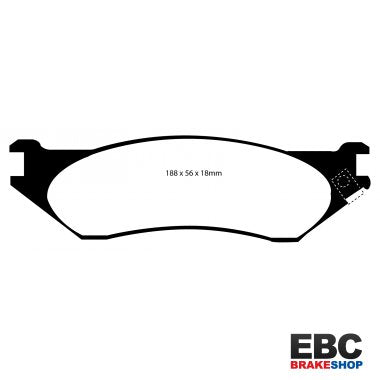 EBC Extra-Duty Greenstuff-6000 Brake Pads DP61638