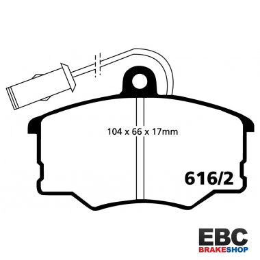 EBC Ultimax Brake Pads DP616/2