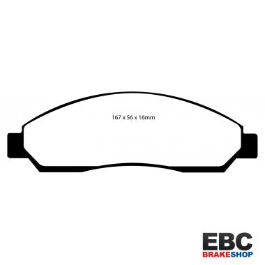 EBC Extra-Duty Greenstuff-6000 Brake Pads DP61705