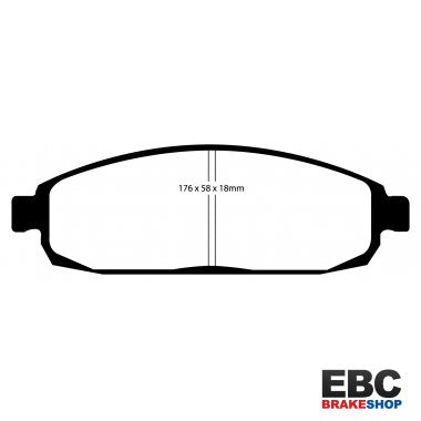 EBC Extra-Duty Greenstuff-6000 Brake Pads DP61732