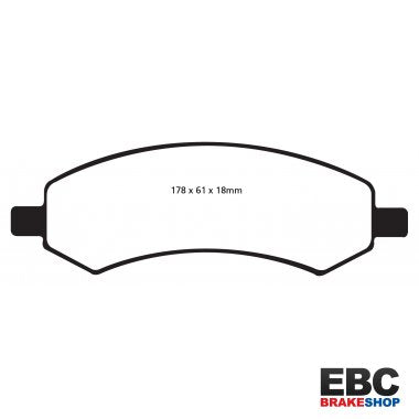 EBC Extra-Duty Greenstuff-6000 Brake Pads DP61738