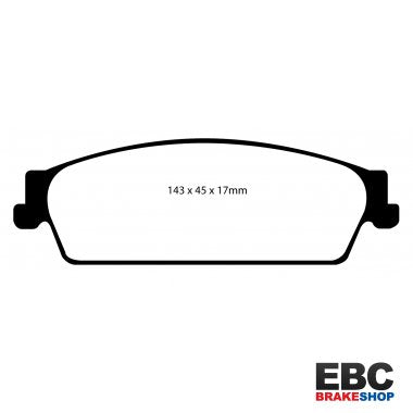 EBC Extra-Duty Greenstuff-6000 Brake Pads DP61780