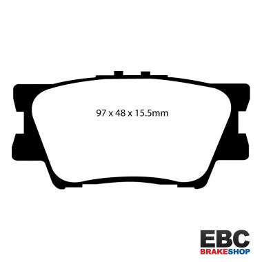 EBC Extra-Duty Greenstuff-6000 Brake Pads DP61793