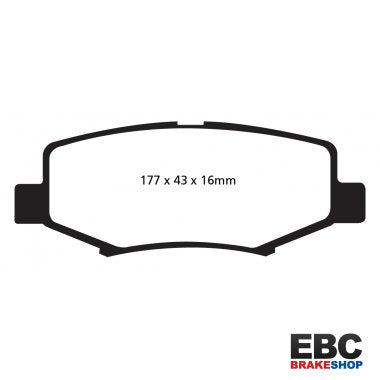 EBC Extra-Duty Greenstuff-6000 Brake Pads DP61799