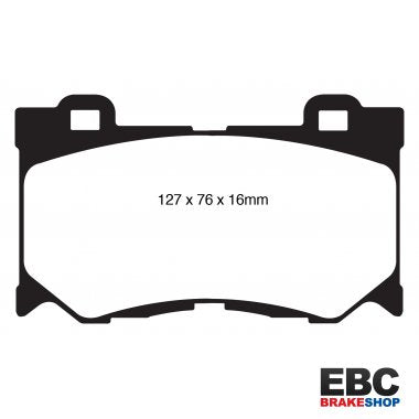 EBC Extra-Duty Greenstuff-6000 Brake Pads DP61823