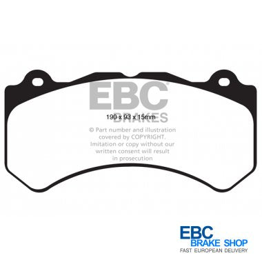 EBC Extra-Duty Greenstuff-6000 Brake Pads DP61853