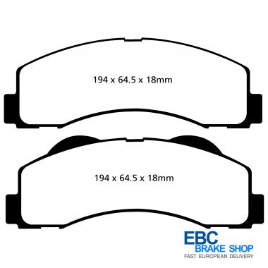 EBC Extra-Duty Greenstuff-6000 Brake Pads DP61855