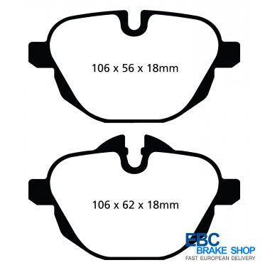 EBC Extra-Duty Greenstuff-6000 Brake Pads DP62047