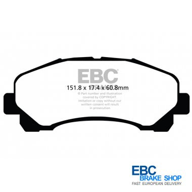 EBC Extra-Duty Greenstuff-6000 Brake Pads DP62113